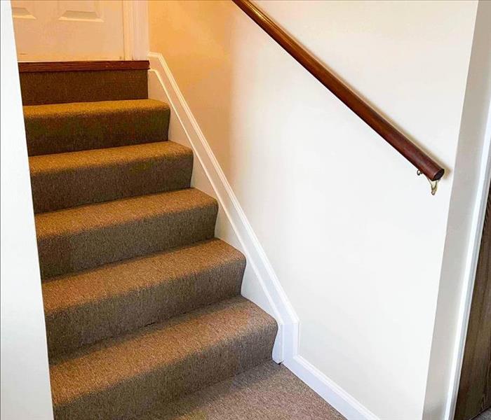 stairs with rug
